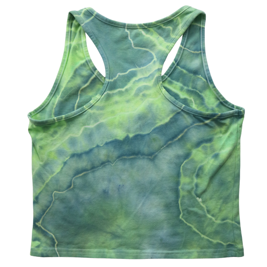 Women's XL Crop Racerback Tank