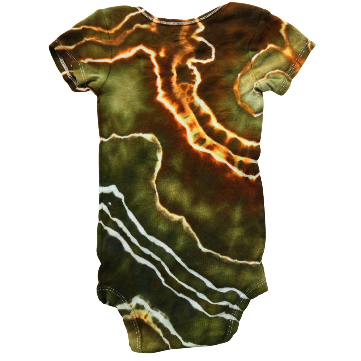 Geothermal Pools - 24 month Short Sleeve Baby Onesie