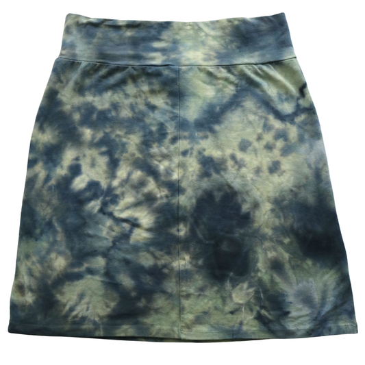 Large Quilt Star Bodycon Mini Skirt