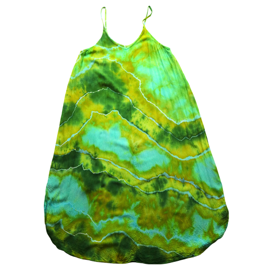 Algae - 2XL Slip-On Maxi Dress