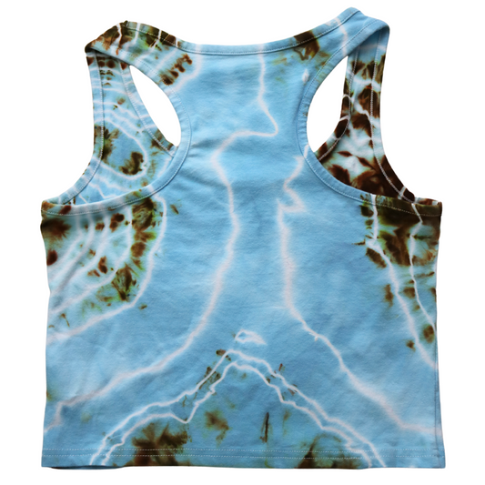 Coastal - Women’s Medium Crop Racerback Tank