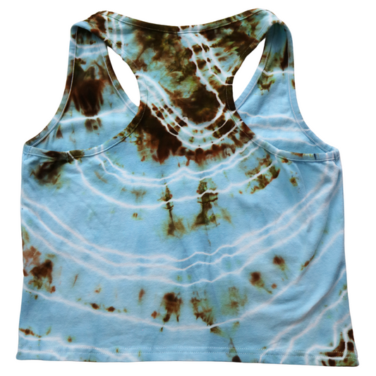 Coastal - Women’s XL Crop Racerback Tank