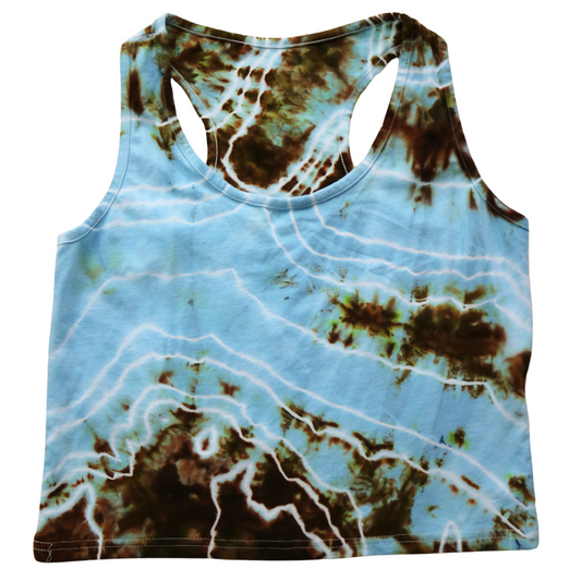 Coastal - Women’s XL Crop Racerback Tank