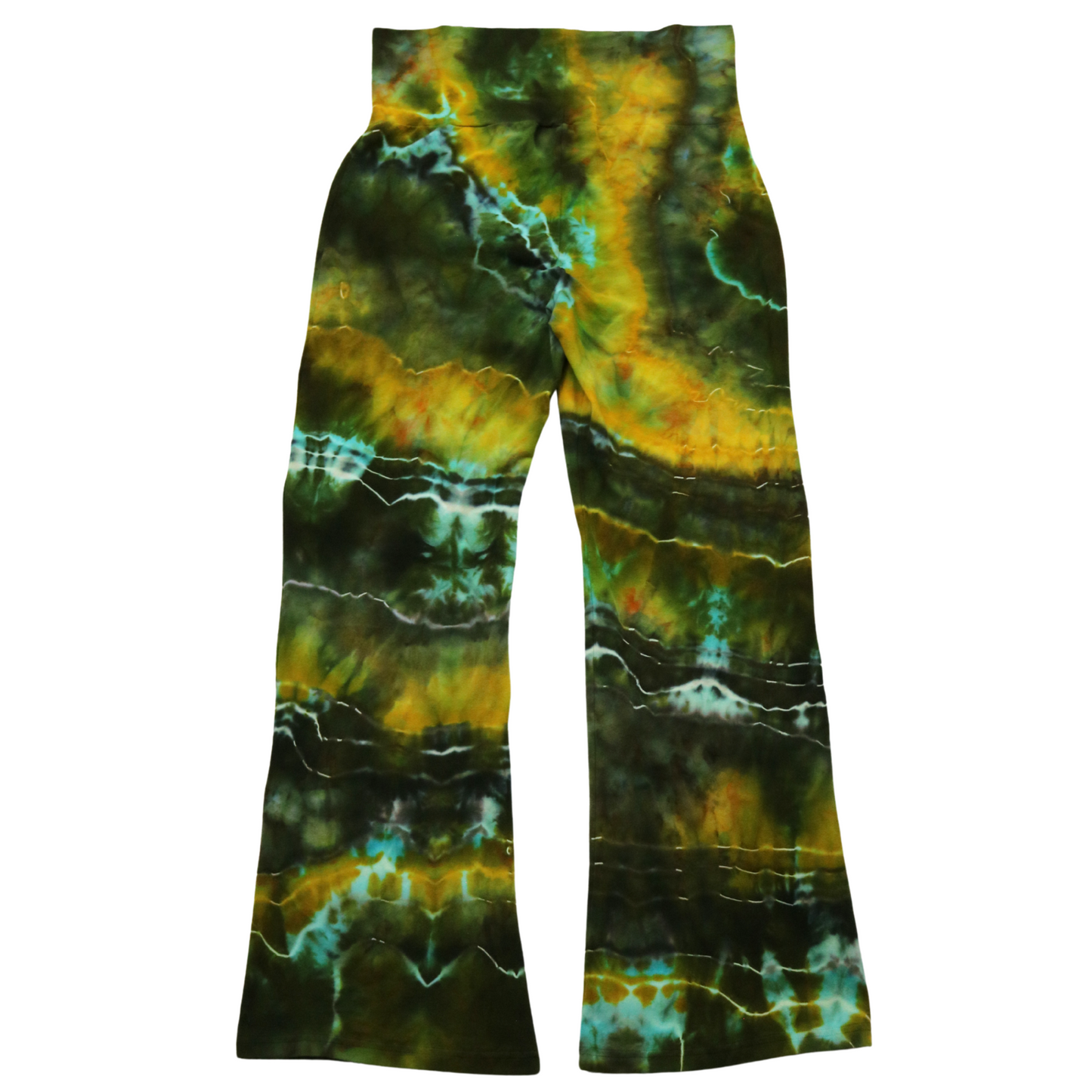 Ocean Jasper - Women’s Large Yoga Pants