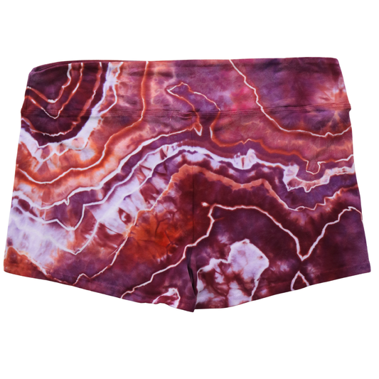 Rhodochrosite - Women's XL Yoga Shorts