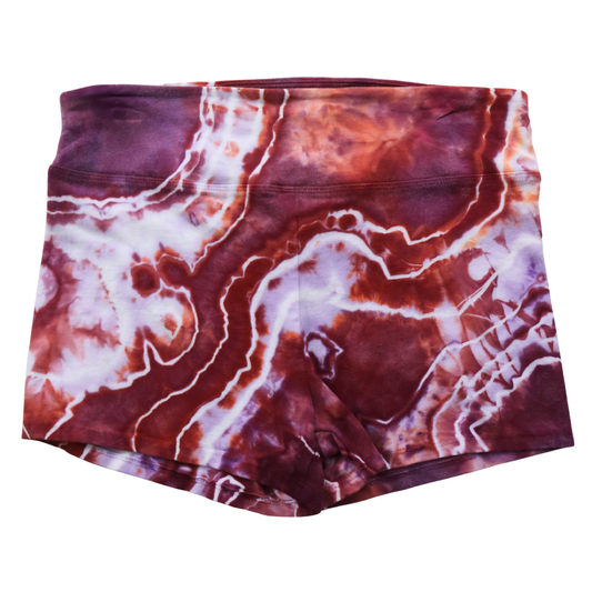 Rhodochrosite - Women's Medium Yoga Shorts