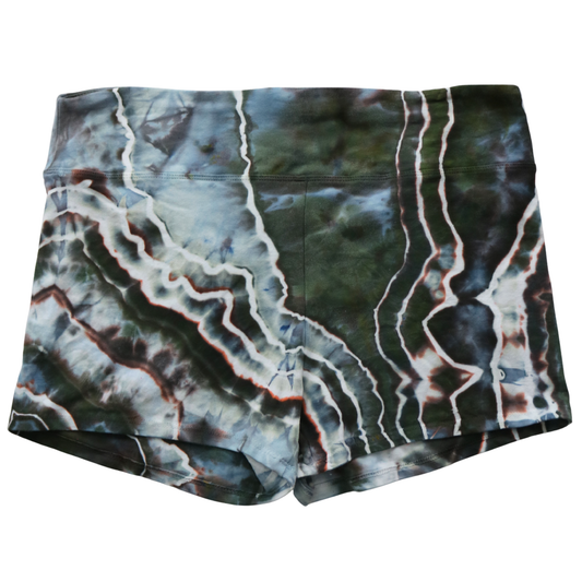 Moss Agate - Women's Large HOT Yoga Shorts