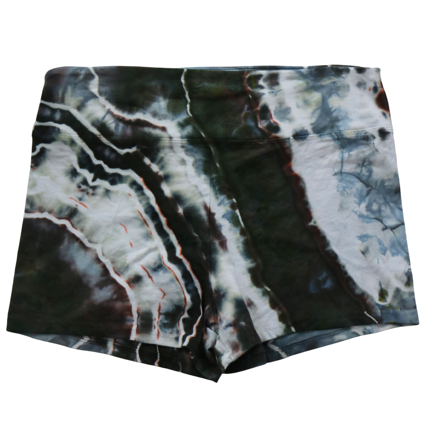 Moss Agate - Women's Medium HOT Yoga Shorts