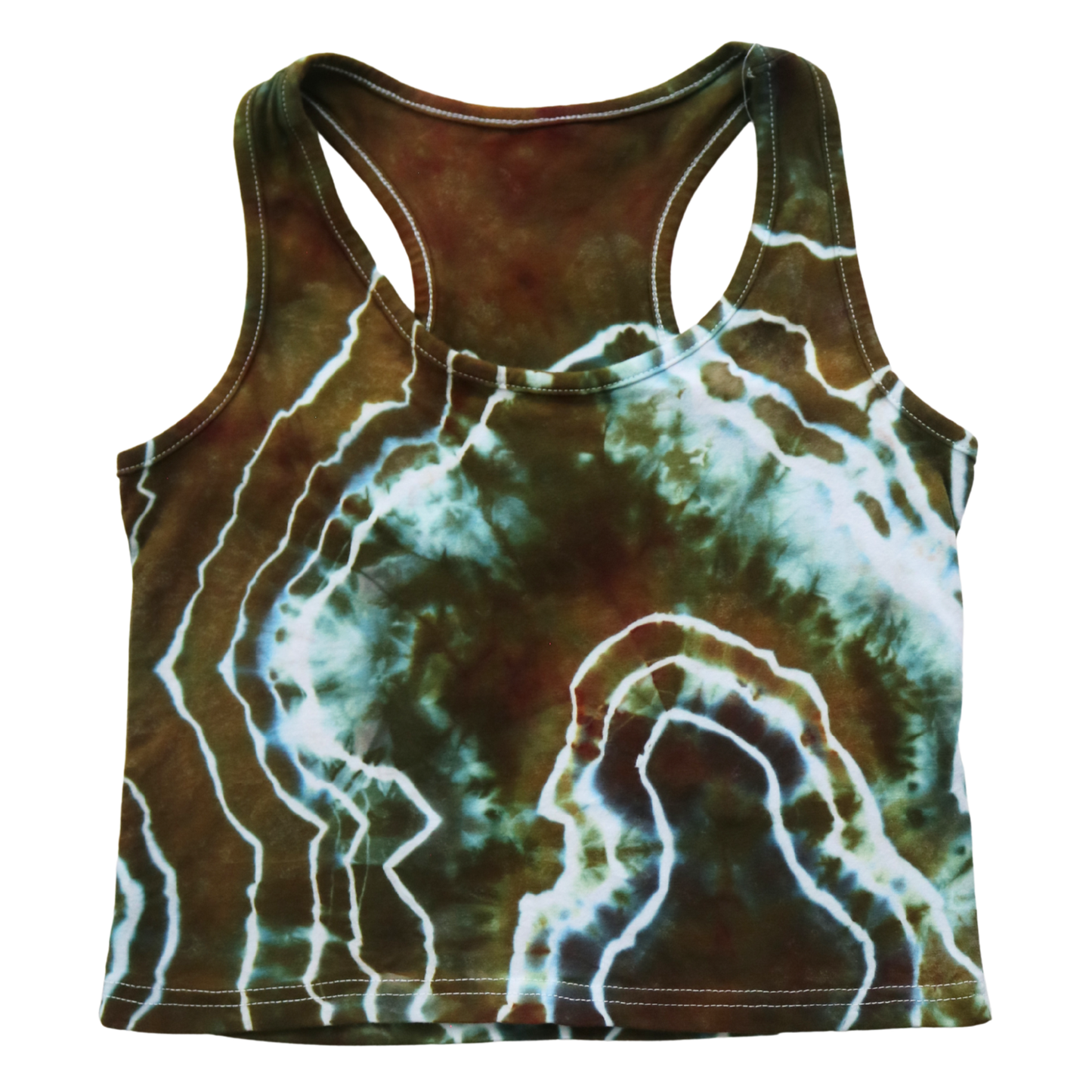 Women's Medium Crop Racerback Tank