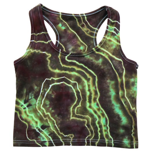 Women's Small Crop Racerback Tank