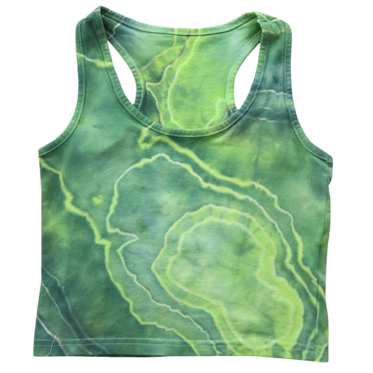 Women's Small Crop Racerback Tank