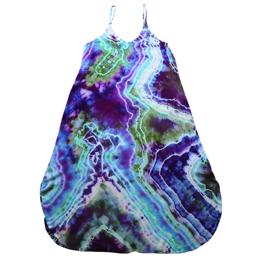 Fluorite - Large Slip-On Maxi Dress