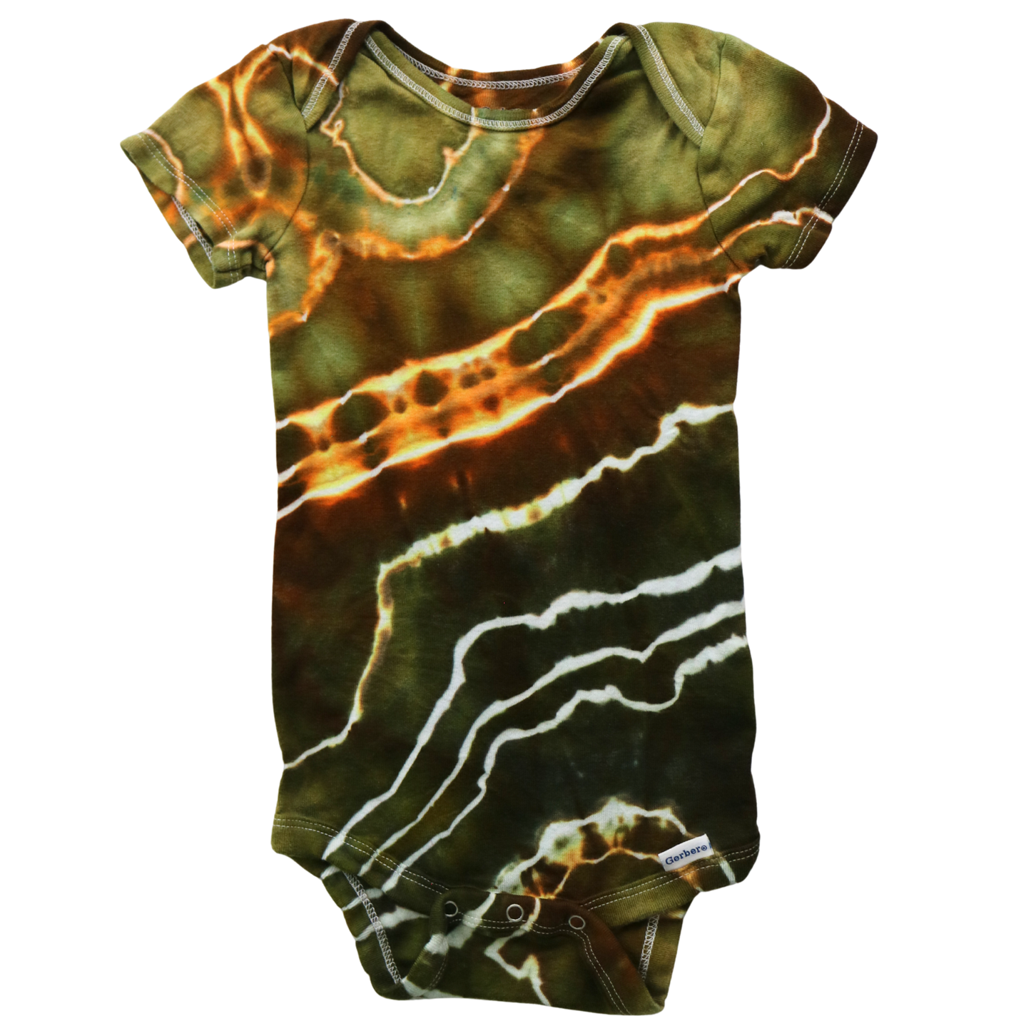 Geothermal Pools - 24 month Short Sleeve Baby Onesie