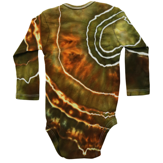 Geothermal Pool - 12 Month Long Sleeved Onesie