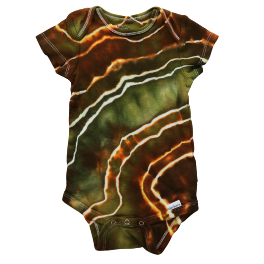 Geothermal Pools - 6-9mo Short Sleeve Onesie