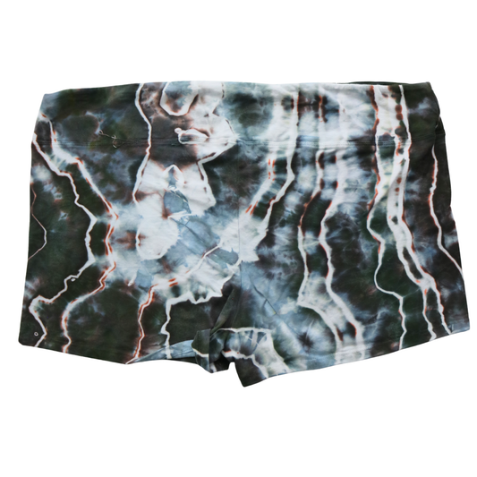 Moss Agate - Women's 2XL HOT Yoga Shorts