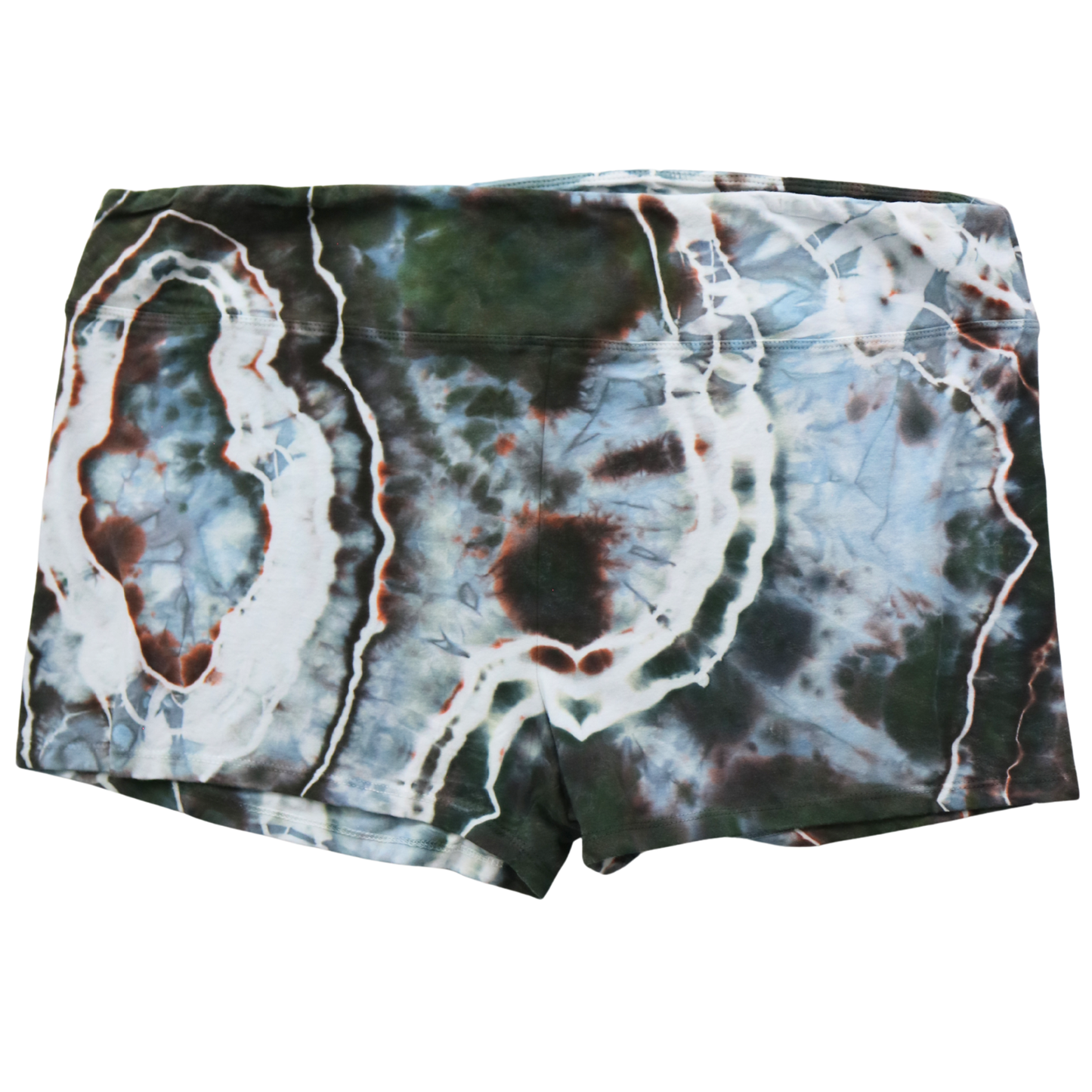 Moss Agate - Women's 2XL HOT Yoga Shorts