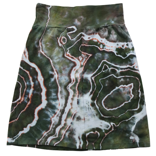 Moss Agate - Women's Small Bodycon Mini Skirt