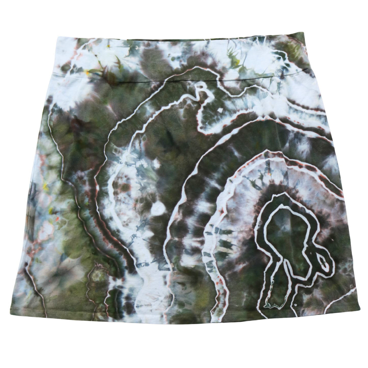 Moss Agate - Women's 3XL Bodycon Mini Skirt