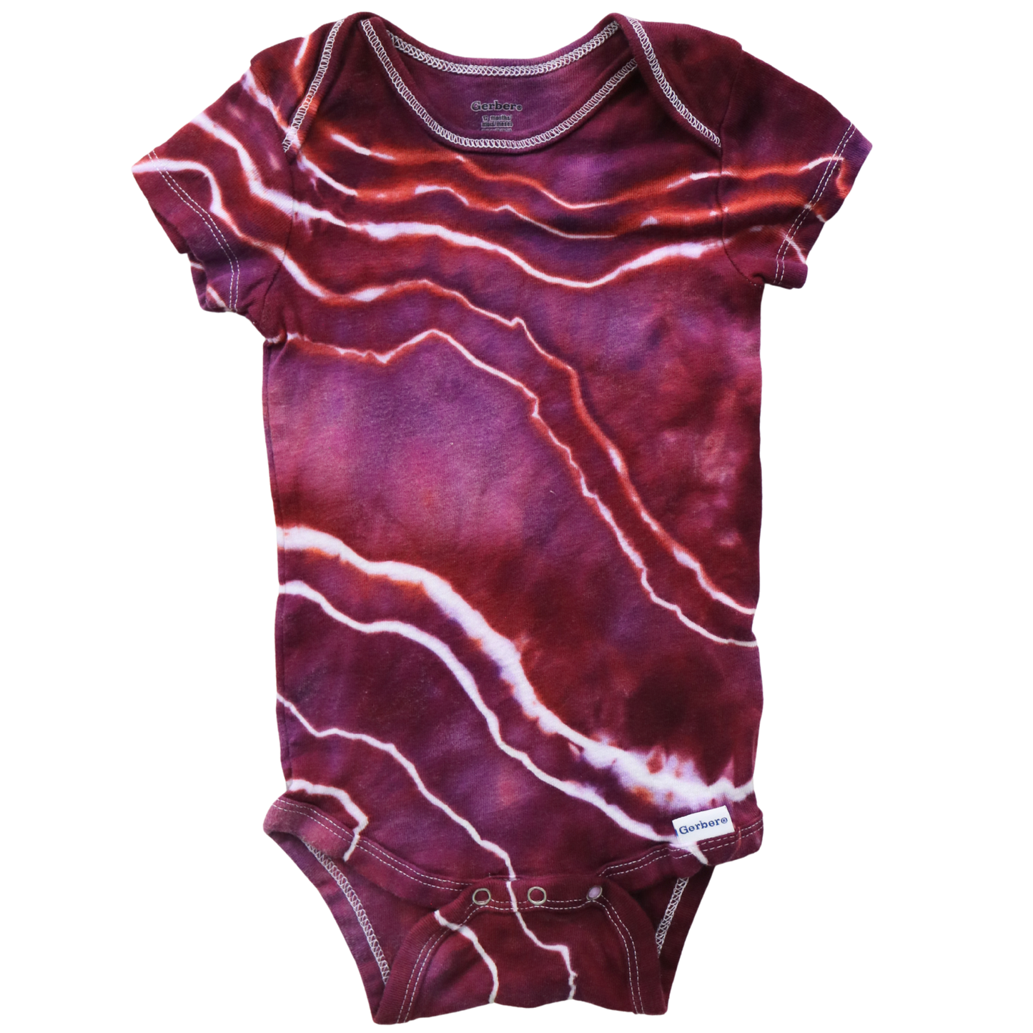 Rhodochrosite - 12mo Short Sleeve Onesie