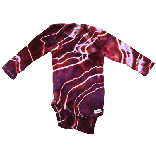 Rhodochrosite - 3-6mo Long Sleeve Onesie