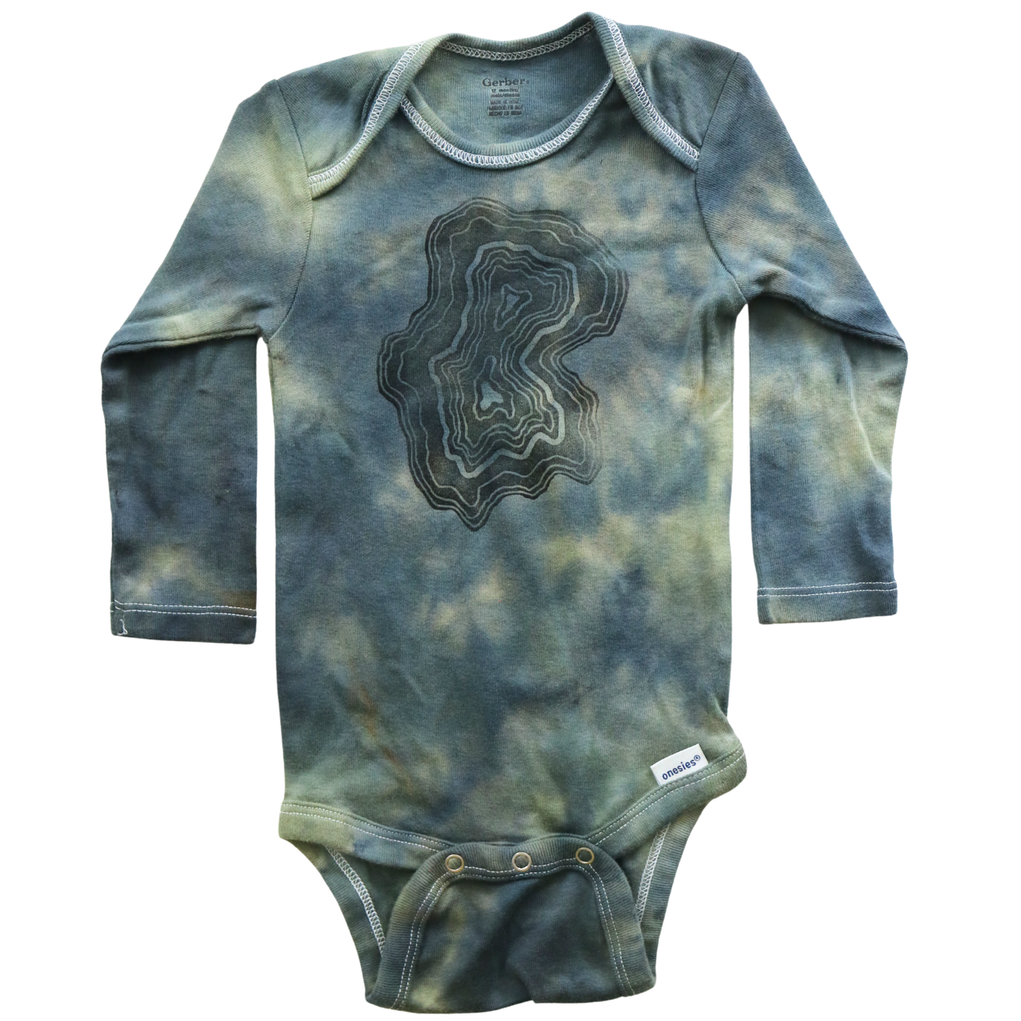 Agate 12mo Long Sleeve Onesie