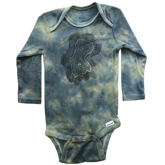 Agate 12mo Long Sleeve Onesie