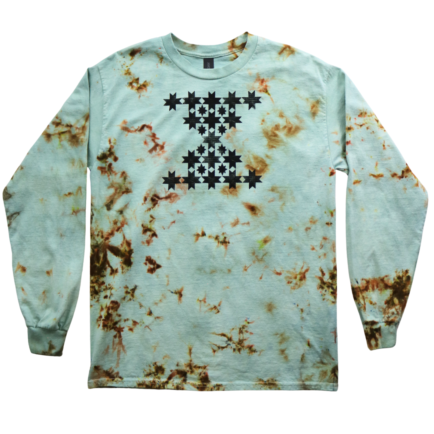 Medium Quilt Star Long Sleeve Tee