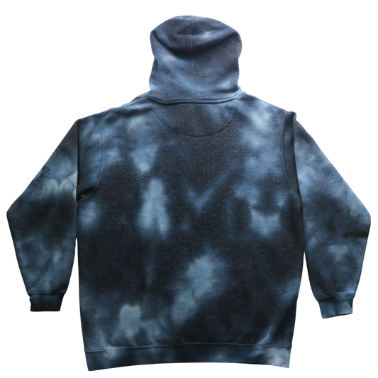 Stormcloud - XL Pullover Unisex Fleece Hoodie + Star Print