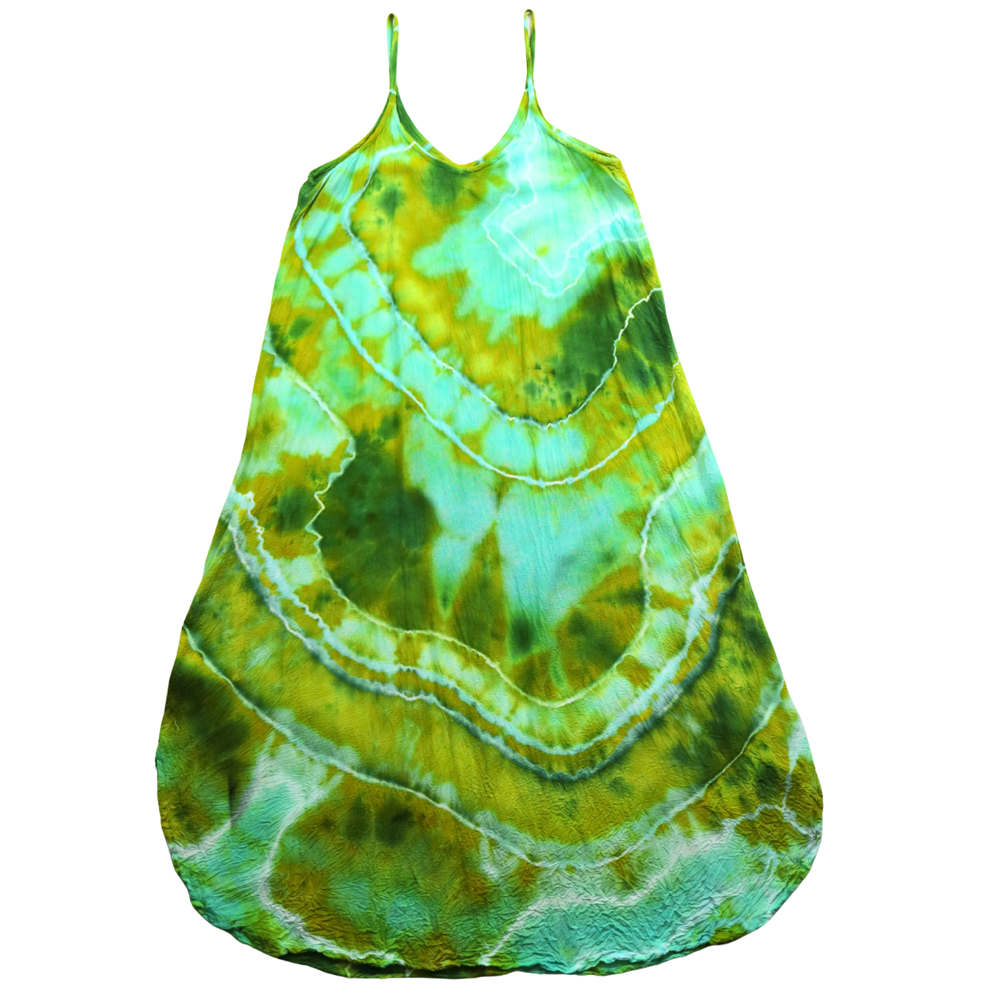 Algae - Large Slip-On Maxi Dress