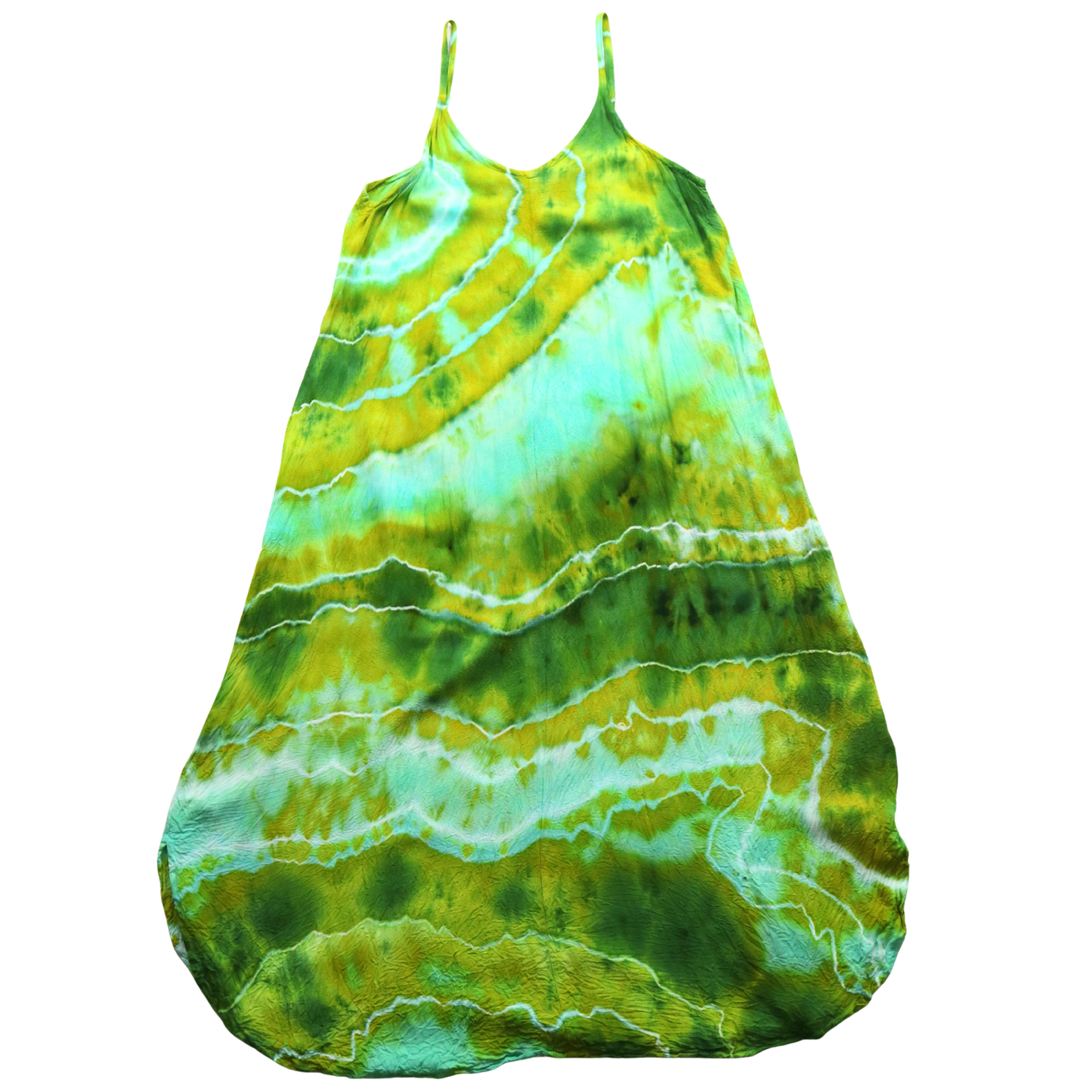 Algae - Large Slip-On Maxi Dress