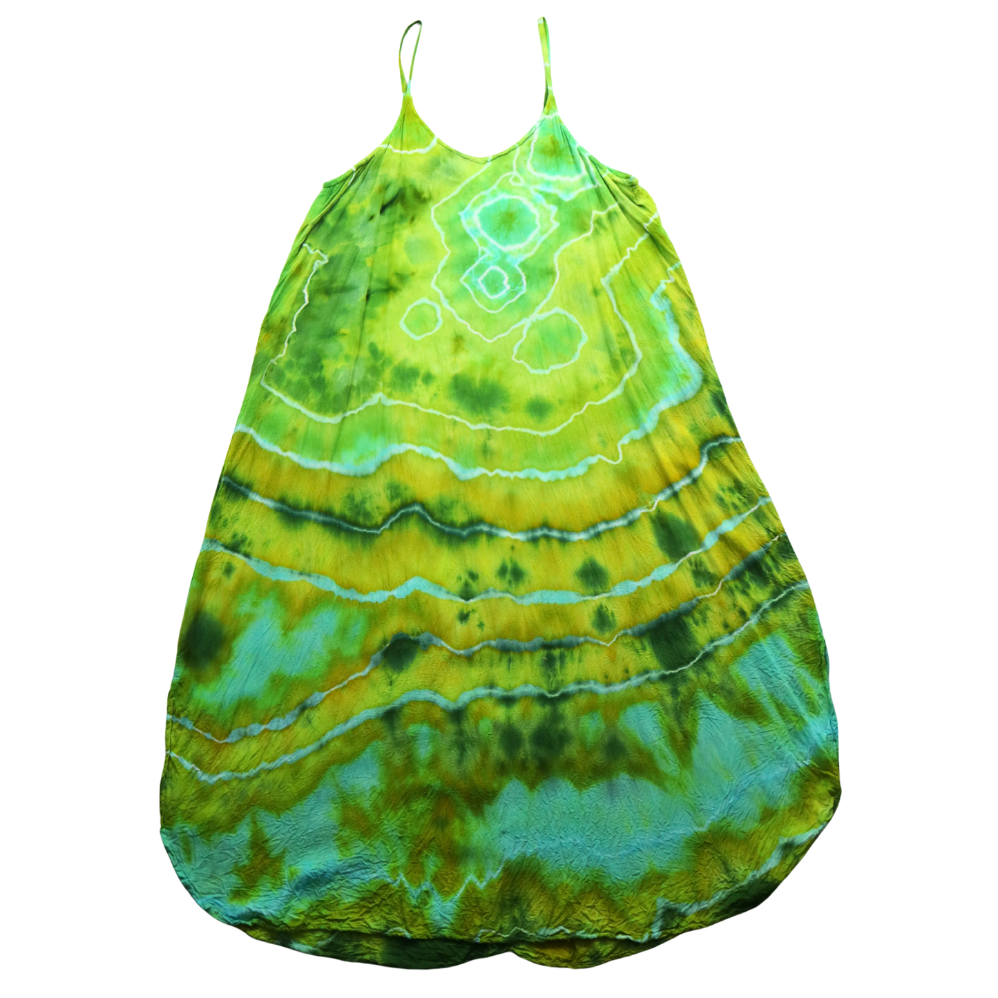 Algae - 2XL Slip-On Maxi Dress